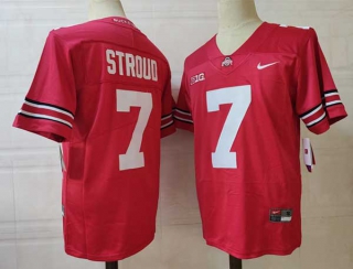 Men's NCAA College Ohio State Buckeyes #7 C.J. Stroud Football Nike Stitched Jersey Red