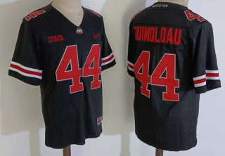 Men's NCAA College Ohio State Buckeyes #44 JT Tuimoloau Football Nike Stitched Jersey Black