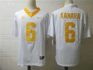 Men's NCAA College Tennessee Volunteers #6 Alvin Kamara Football Nike Stitched Jersey White