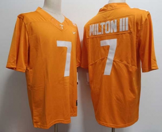 Men's NCAA College Tennessee Volunteers #7 Joe Milton III Football Nike Stitched Jersey Orange