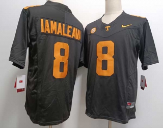 Men's NCAA College Tennessee Volunteers #8 Nico Iamaleava Football Nike Stitched Jersey Black