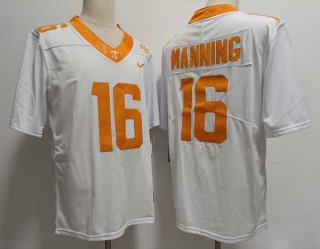 Men's NCAA College Tennessee Volunteers #16 Peyton Manning Football Nike Stitched Jersey White