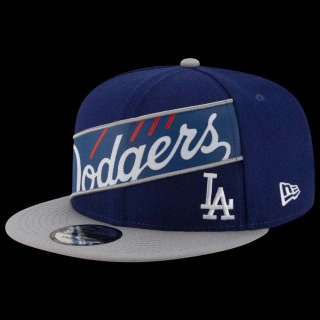 MLB Los Angeles Dodgers New Era 9FIFTY Snapback Hat Royal Gray 2329