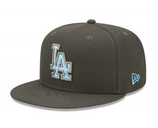 MLB Los Angeles Dodgers New Era 2022 Father's Day On-Field 9FIFTY Snapback Hat Graphite 2342