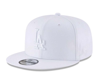 MLB Los Angeles Dodgers New Era Basic 9FIFTY Snapback Hat White 2345