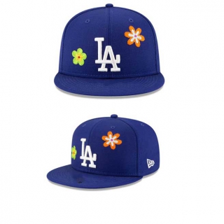 MLB Los Angeles Dodgers New Era Chain Stitch 9FIFTY Snapback Hat Royal 2346