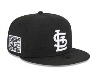 MLB St. Louis Cardinals New Era 2006 World Series Side Patch 9FIFTY Snapback Hat Black 2033