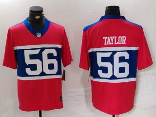 Men's NFL New York Giants #56 Lawrence Taylor Nike Century Red Alternate Football Jersey