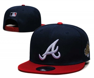 MLB Atlanta Braves New Era 1995 World Series Side Patch 9FIFTY Snapback Hat Navy Red 6028