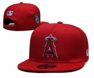 MLB Los Angeles Angels New Era 2024 Spring Training Side Patch 9FIFTY Snapback Hat Red 6019