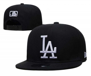 MLB Los Angeles Dodgers New Era Back Patch 9FIFTY Snapback Hat Black 6061