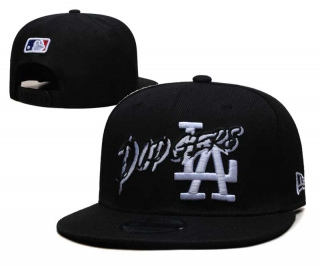 MLB Los Angeles Dodgers New Era Street Back Patch 9FIFTY Snapback Hat Black 6064