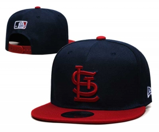 MLB St. Louis Cardinals New Era Back Patch 9FIFTY Snapback Hat Navy Red 6011