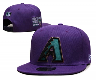 MLB Arizona Diamondbacks New Era Big League Chew Side Patch 9FIFTY Snapback Hat Purple 6005