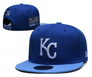 MLB Kansas City Royals New Era Big League Chew Side Patch 9FIFTY Snapback Hat Royal Light Blue 6016