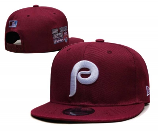 MLB Philadelphia Phillies New Era Big League Chew Side Patch 9FIFTY Snapback Hat Wine 6002