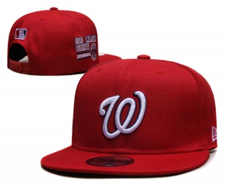 MLB Washington Nationals New Era Big League Chew Side Patch 9FIFTY Snapback Hat Red 6019