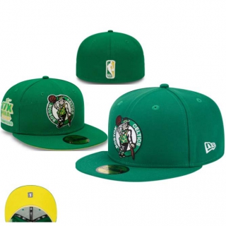 NBA Boston Celtics New Era Kelly Green 17x Finals Champions Pop Sweat 59FIFTY Fitted Hat 1101