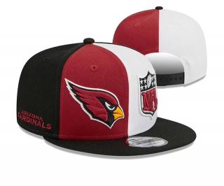 NFL Arizona Cardinals New Era Cardinal Black 2023 Sideline 9FIFTY Snapback Hat 2025