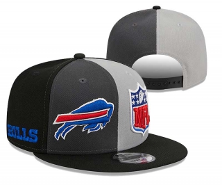 NFL Buffalo Bills New Era Graphite Black 2023 Sideline 9FIFTY Snapback Hat 2004