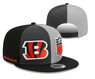 NFL Cincinnati Bengals New Era Graphite Black 2023 Sideline 9FIFTY Snapback Hat 2022