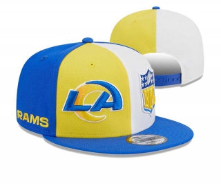 NFL Los Angeles Rams New Era Gold Royal 2023 Sideline 9FIFTY Snapback Hat 2010