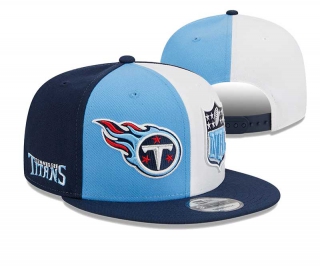 NFL Tennessee Titans New Era Light Blue Navy 2023 Sideline 9FIFTY Snapback Hat 2015