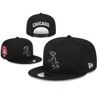 MLB Chicago White Sox New Era Black 50th Anniversary All Star Game Patch 9FIFTY Snapback Hat 1101