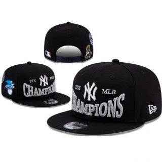 MLB New York Yankees New Era Navy 27X Champions Patch 9FIFTY Snapback Hat 1101