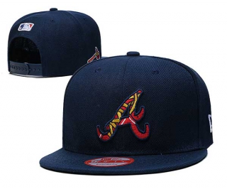 MLB Atlanta Braves New Era Navy 2020 Spring Training Side Patch 9FIFTY Snapback Hat 8004