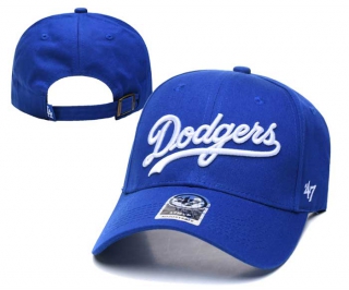 MLB Los Angeles Dodgers '47 Blue MVP Curved Brim Dad Adjustable Hat 8012