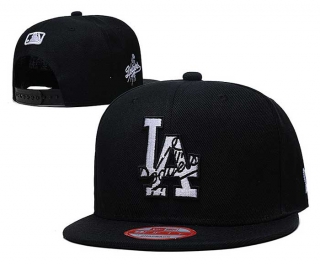 MLB Los Angeles Dodgers New Era Black 2021 Batting Practice Side Patch 9FIFTY Snapback Hat 8015