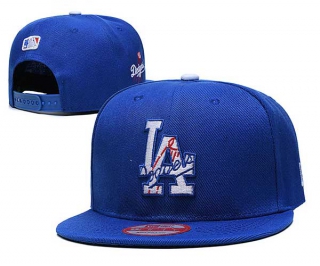 MLB Los Angeles Dodgers New Era Blue 2021 Batting Practice Side Patch 9FIFTY Snapback Hat 8016