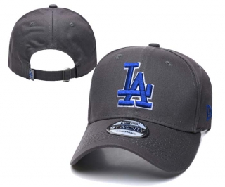 MLB Los Angeles Dodgers New Era Graphite Curved Brim 9TWENTY Adjustable Hat 8018