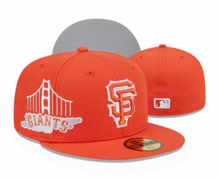 MLB San Francisco Giants New Era Orange City Connect 59FIFTY Fitted Hat 3003