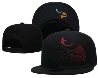 NFL Arizona Cardinals New Era Black On Black Logo Feature 2022 9FIFTY Snapback Hat 3026