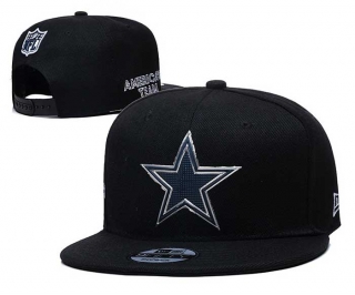 NFL Dallas Cowboys New Era Black America's Team Side Patch 9FIFTY Snapback Hat 3100