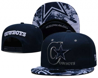 NFL Dallas Cowboys New Era Navy Blue Back Patch 9FIFTY Snapback Hat 3105