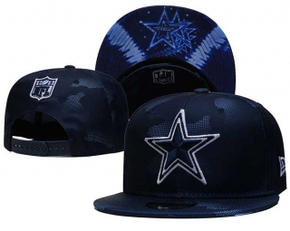 NFL Dallas Cowboys New Era Navy Camo Back Patch 9FIFTY Snapback Hat 3106