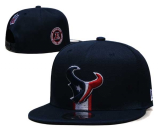 NFL Houston Texans New Era Navy 2024 Sideline Side Patch 9FIFTY Adjustable Snapback Hat 6017