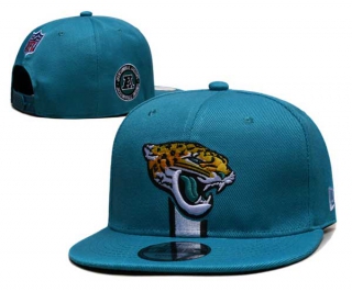 NFL Jacksonville Jaguars New Era Teal 2024 Sideline Side Patch 9FIFTY Adjustable Snapback Hat 6010