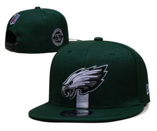 NFL Philadelphia Eagles New Era Green 2024 Sideline Side Patch 9FIFTY Adjustable Snapback Hat 6048