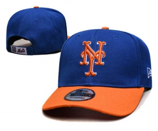 MLB New York Mets New Era Royal Orange Two Tone Curved Brim 9TWENTY Adjustable Hat 2024