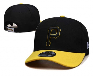 MLB Pittsburgh Pirates New Era Black Gold Two Tone Curved Brim 9TWENTY Adjustable Hat 2031