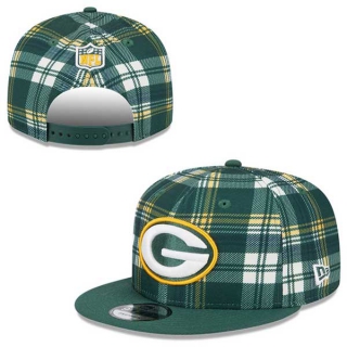 NFL Green Bay Packers New Era Green 2024 Sideline Statement 9FIFTY Snapback Hat 2022