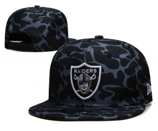 NFL Las Vegas Raiders New Era Black Amoeba Camo 9FIFTY Snapback Hat 2126