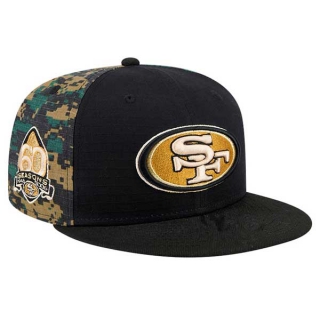 NFL San Francisco 49ers New Era Black Digi Camo 60th Anniversary 9FIFTY Snapback Hat 2026