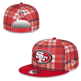 NFL San Francisco 49ers New Era Red 2024 Sideline Statement 9FIFTY Snapback Hat 2027