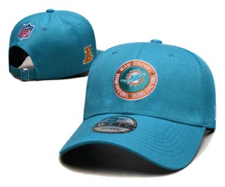 NFL Miami Dolphins New Era Aqua 2024 Sideline Side Patch 9FIFTY Adjustable Hat 6050