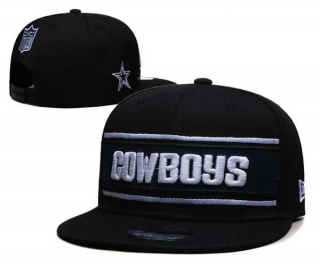 NFL Dallas Cowboys New Era Black 2024 Sideline Side Patch 9FIFTY Snapback Hat 6111